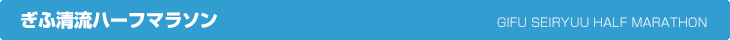 高橋尚子杯ぎふ清流ハーフマラソン2026